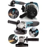 Germany Technology 2600 W Professional 6 Kademe Devir Ayarlı Avuç Içi Taşlama Makinesi 125MM