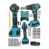 Germany Thechnology 58 Watt Matkap Şarjlı Vidalama ve Gator Soket
