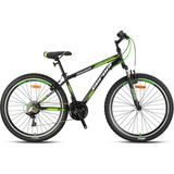 Geroni Magnum 24 Jant V Fren Shimano Koldan Vites Bisiklet - Siyah - Yeşil