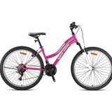 Geroni Swan Lady Plus 20 Jant MTB 11 inç 21 Vites V.B Siyah Ekru Pembe Dağ Bisikleti