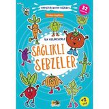Gesa Ilk Kelimelerle Sağlıklı Sebzeler Yapıştır-Boya-Öğren - 1 Adet