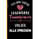 Geschenk Teamleiterin: Hier ist ein schönes A5-Notizbuch für Ihren Lieblings-Teamleiter! Es ist ein tolles Geschenk zum Geburtstag. Zeigen Sie Ihrem ... Ihre Wertschätzung für seine harte Arbeit!