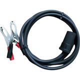 Geseus Aküden Bağlantılı Araç Çakmaklık Uzatma Kablosu Akü Maşalı 12-24 Volt 16 Amper 2 X1,5mm Ttr Bakır 2 Mt-Siyah - yok