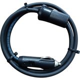 Geseus Araç Çakmaklık Uzatma Kablosu 12-24 Volt 16 Amper 2 X1,5mm Ttr Bakır 1 Mt-Siyah
