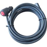 Geseus Araç Çakmaklık Uzatma Kablosu 12-24 Volt On/Of Anahtarlı 16 Amper Yüksek Güç Çeken Cihazlara Özel 2 X1,5mm TTR Bakır 5 M