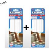 Geseus Banyo Kaydırmaz Bant Küvet,havuz,duşakabin,zemin Kaydırmaz 20ADET 2 Paket - Çok Renkli - Siyah - Plastik