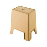 Geseus Banyo Taburesi Büyük Boy Çok Amaçlı Tabure Açık Kahve-481 Kahverengi
