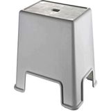 Geseus Banyo Taburesi Çok Amaçlı Büyük Boy Gri CLK-481 Renkli Ergonomik ve Kırılmaz Tasarım - Antrasit