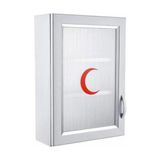 Geseus Ecza Dolabı İçi Dolu Lüx Ilk Yardım İçerikli Pvc 50 x 35 x 16 cm-159+PHL