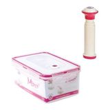 Geseus Moon Star Vakumlu Hava Geçirmez Saklama Kabı 1,60 LT+POMPA-MVAC182 - 1 Adet