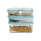 Geseus Moonstar 4 Parça Hava Sızdırmaz Saklama Kabı-4 Parça St-168