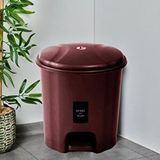 Geseus Motek Elit Pedallı Plastik Çöp Kovası İç Kovalıı 22 Lt-mürdüm Mor