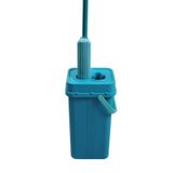 Geseus Motek Soft Mop Mikrofiber Cam,Parke Islak Zemin Temizlik Seti Çift Hazneli Yıka Sık Temizle-MT23