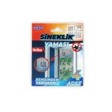 Geseus Sineklik Yaması Sineklik Tamir Bantı Kendinden Yapışkanlı 10X10Cm 4Adet 1 Paket - Tamir Bandı
