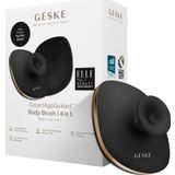 Geske Metal Detaylı Yumuşak Silikonlu Vücut Temizleme Fırçası Body Brush