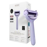 Geske Mikro İğneli, Buz Başlığı, Pembe Kuvars Başlıklı Dermaroller | Microneedle Face ve Body Roller Çok Renkli
