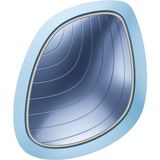 Geske Titreşimli, Soğutma ve Isıtmalı, Led Terapili Yüz Maskesi Bakım Cihazı | Sonic Warm & Cool Mask - Mavi