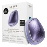 Geske Titreşimli, Soğutma Ve Isıtmalı, Led Terapili Yüz Maskesi Bakım Cihazı | Sonic Warm ve Cool Mask Mor