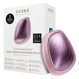 Geske Titreşimli, Soğutma Ve Isıtmalı, Led Terapili Yüz Maskesi Bakım Cihazı | Sonic Warm ve Cool Mask Pembe
