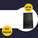 Gesper 340 Watt Monokristal60 Hücreli Güneş Panel 3 Adet