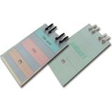 Gesso Notebook Raınbow Yeni Nesil Mini Bullet Journal Cep Ajandası (6X9CM) - Karışık Çok Renkli