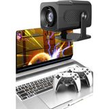 Get Store Çift Kollu Game Box Projeksiyon Cihazı Kumandalı Android Tv Dahili Hoparlör Yeni Nesil