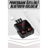 Get Store Kablosuz Bluetooth Kulaklık Powerbank Özellikli Göstergeli Hd Mikrofon