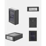 Get Store Solar Dış Mekan Aplik Su Geçirmez Dayanıklı LED Aydınlatmalı