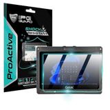GETAC DAYANIKLI TABLET için 9H Nano IPG ProActive Ekran Koruyucu, Pürüzsüz Cam Bitiş, Ultra Duyarlı Dokunmatik Hassasiyet, Darbeye Dayanıklı (K120 12.5" Tablet)