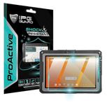GETAC DAYANIKLI TABLET için 9H Nano IPG ProActive Ekran Koruyucu, Pürüzsüz Cam Bitiş, Ultra Duyarlı Dokunmatik Hassasiyet, Darbeye Dayanıklı (ZX10 - ZX10-EX 10.1" Tablet)