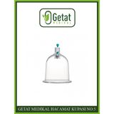 Getat Medikal Getat Hacamat Kupası No:5 - 50 Adet - Şeffaf