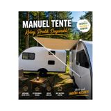 GETİRGES Manuel Kollu Karavan Tentesi Su Geçirmez Yüksek Kaliteli 200x250 cm