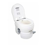 GETİRGES PORTATİF TUVALET TAHARET MUSLUKLU HİDROFORLU/ (24 LT)
