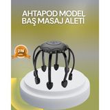 Getittir Elektrikli Kafa Masaj Aleti Çok Noktalı 360 Derece Kapsama - Lisinya