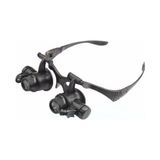 Getittir Gözlük Modeli 10X 15X 20X 25X Lens,2led Işıklı,büyüteç - Lisinya