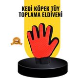 Getittir Kedi ve Köpekler Için Tüy Toplama Eldiveni – Yumuşak Silikonlu Masaj Eldiveni - Lisinya
