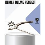 Getittir Kemer Delme Pensesi Çok Amaçlı 6 Farklı Delik Boyu Ayarlı Deri Delme Aleti - Lisinya