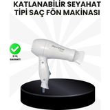 Getittir Taşınabilir Fön Makinesi Katlanır Gövde Enerji Tasarruflu - Lisinya