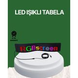 Getittir USB Girişli Rgb LED Tabela Ayarlanabilir Parlaklık ve Kayan Yazı Özellikli - Lisinya