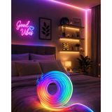 Getittir USB Girişli Rgb Neon Şerit LED Tv Oda Masa Dekor Işığı - Lisinya