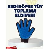 Getittir Yumuşak Silikonlu Kedi ve Köpek Tüy Toplama Eldiveni – Masaj Etkili Tüy Dökülme Önleyici - Lisinya