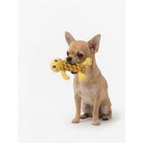 getmeev Köpekler İçin Halatlı Peluş Isırma ve Çiğneme Oyuncağı, Yumuşak Dokulu Hayvan Figürlü Oyun Oyuncağı, Isırma Taşıma ve Çekiştirme İçin Eğlenceli Aktivite Oyuncağı - Sarı Ördek