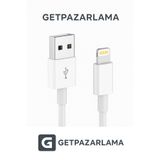 GETPAZARLAMA Iphone 6 6s 7 8 X Xs Xr 11 12 13 14 Pro Max Plus Hızlı Şarj Kablosu Usb To Lightning Beyaz