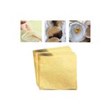 Getshop Epoksi Yaprak Varak Altın Hobi Ahşap Yaprak Varak Gold - 5 Sayfa
