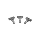 Getshopmini Epoksi Tepsi & Tesbih Kutusu Metal Ayak Gümüş 4 Adet