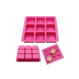 Getshopmini Kek Kalıbı Kare Sabun Kalıbı Kare Çikolata Kalıbı Pişirme Silikon Kalıbı 6x6cm