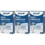 Getwell Ateş Ölçer Kızıl Ötesi Alından - Temassız - Uzaktan (Yetişkin & Bebek & Çocuk) (3 Lü Set) - Mavi