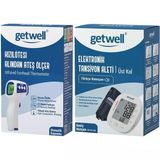 Getwell (Avantaj Pk 2) Ateş Ölçer Kızıl Ötesi Alından - Temassız / Üst Koldan Tansiyon Ölçme Aleti