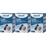 Getwell Konuşan Üst Koldan Tansiyon Aleti - Ölçme Cihazı (Geniş Manşon) (3 Lü Set)