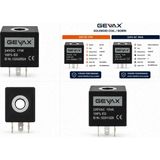 Gevax Solenoid Valf Bobini 24V Dc 17W / 220V Ac 19VA %100 Ed - 220V AC – 19VA